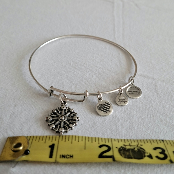 Alex and Ani Compass Bangle - Picture 3 of 3